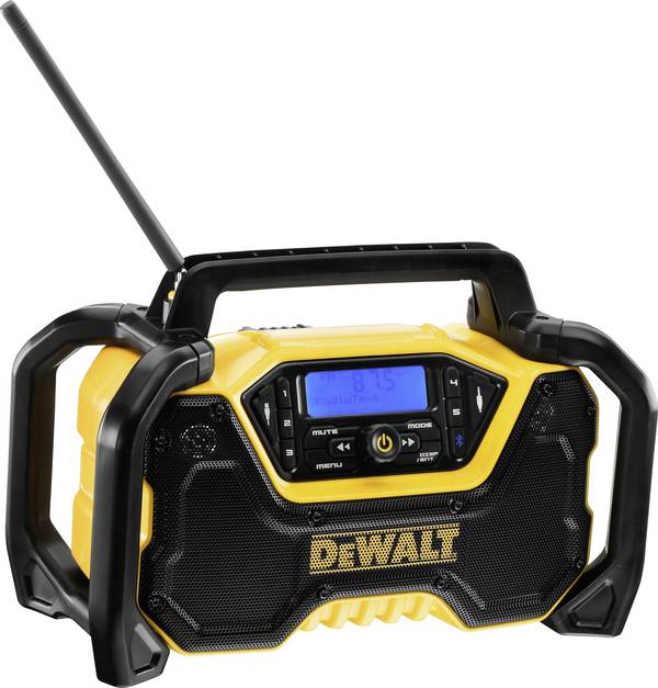 DEWALT DCR029-QW DCR029-QW odolné rádio, DAB+, FM, Bluetooth, MP3, AUX, FM, DAB+, USB, Funkce powerbanky