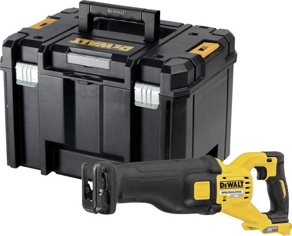 DEWALT DeWALT DCS389NT-XJ, Bürstenlos, Schwarz, Gelb, 3000 SPM, 30 cm, 13 cm, 13 cm akumulátorová šavlová pila, bezkartáčové, 1.800 W, 54 V, DCS389NT-XJ