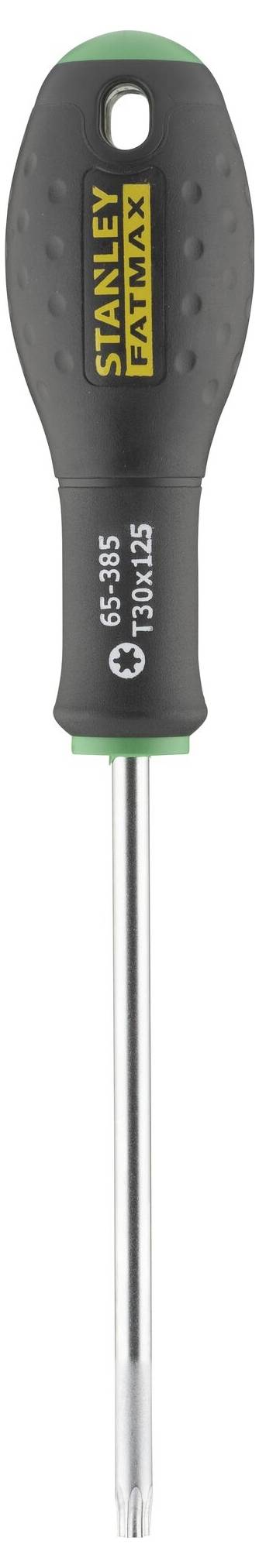 Šroubovák Torx s ergonomickou rukojetí a nápisem 'Stanley Fatmax'.