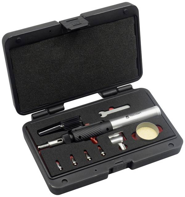TOOLCRAFT SIG-290 plynová páječka 1100 °C 60 min vč. pájecí hrot 1 ks