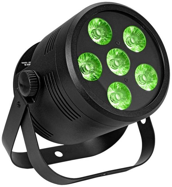 Eurolite Silent Par 6 QCL Floor LED PAR reflektor  Počet LED: 8 8 W černá