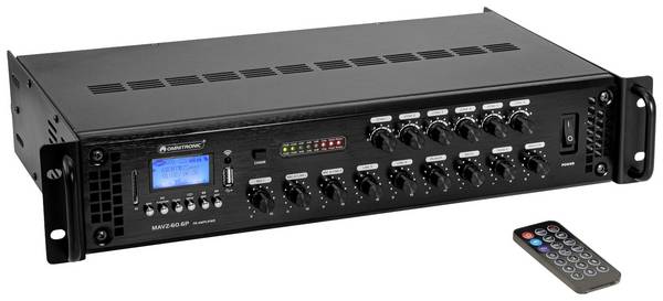 Omnitronic MAVZ-60.6P ELA zesilovač 60 W  6zónový