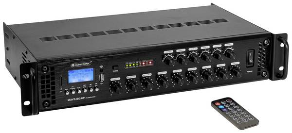Omnitronic MAVZ-120.6P ELA zesilovač 120 W  6zónový