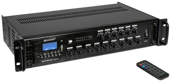 Omnitronic MAVZ-360.6P ELA zesilovač 360 W  6zónový