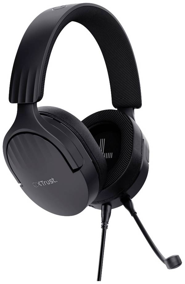 Trust GXT 489 Fayzo  Headset uzavřená (Over Ear) kabelová stereo černá Redukce šumu mikrofonu otočná sluchátka, regulace hlasitosti, Vypnutí zvuku mikrofonu, headset Gaming