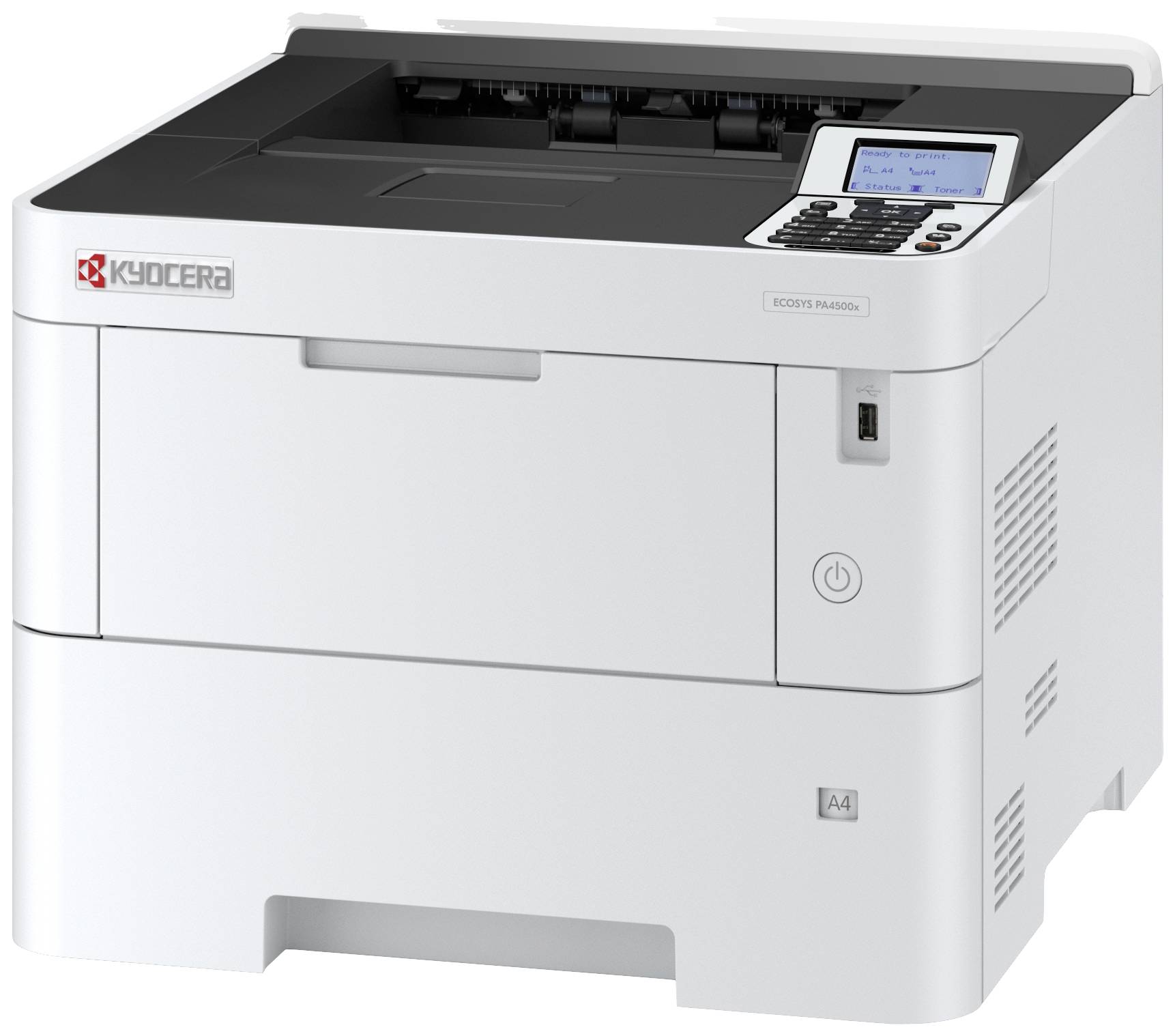 Kyocera PA4500x tiskárna laserová černobílá A4 12 str./min 1200 x 1200 dpi duplexní, LAN, USB-2