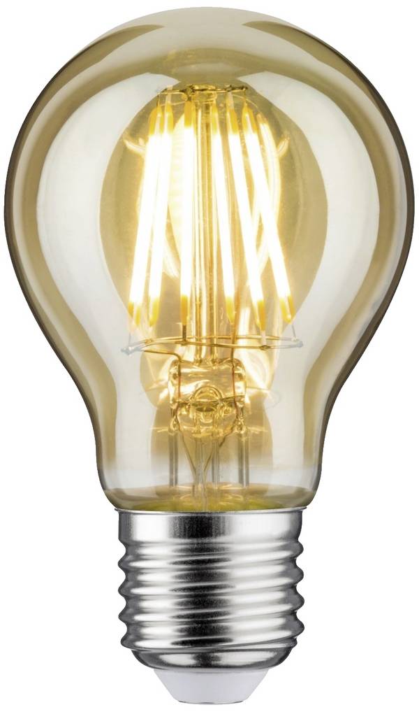 Paulmann 28522 LED  E27  6 W zlatá (Ø x v) 60 mm x 104 mm  1 ks
