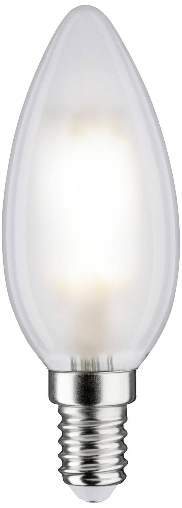 Paulmann 28727 LED Energetická třída (EEK2021) F (A - G) E14 svíčkový tvar 5 W neutrální bílá (Ø x v) 35 mm x 98 mm stmívatelná 1 ks