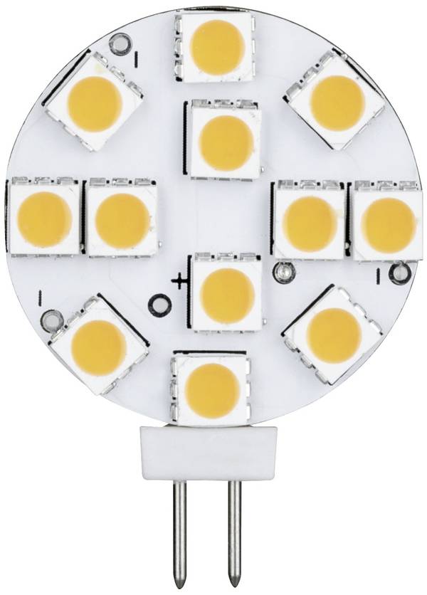 Paulmann 28775 LED Energetická třída (EEK2021) G (A - G) G4 pinová objímka 3.2 W teplá bílá (Ø x v) 30 mm x 41 mm  1 ks