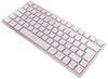 CHERRY KW 7100 MINI BT Bluetooth® klávesnice německá, QWERTZ růžová Tiché klávesy, funkce Multipair