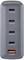 Nabíjecí adaptér se čtyřmi USB-C porty, označenými jako 'C1(PD3.0)', 'C2(PD3.0)', 'C3(PD3.0)', 'C4(PD3.0)', a jedním USB-A portem, označeným 'A1(USB-A)'.