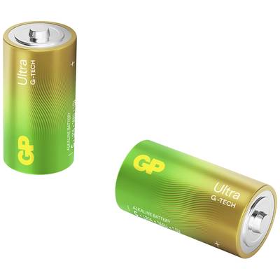 GP Batteries Ultra baterie malé mono C alkalicko-manganová  1.5 V 2 ks