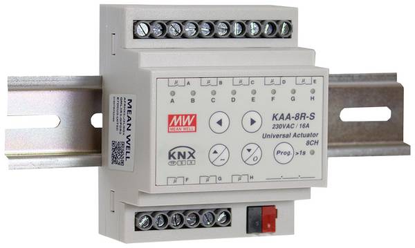 MEAN WELL  KAA-8R-10S Univerzální akční člen  8kanálový