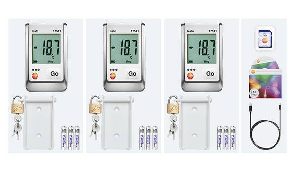 testo 175 T1 Set teplotní datalogger teplota -35 do +55 °C