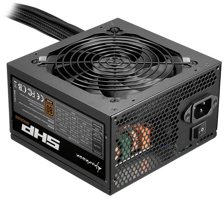 Sharkoon SHP Bronze PC síťový zdroj 700 W 80 PLUS® Bronze