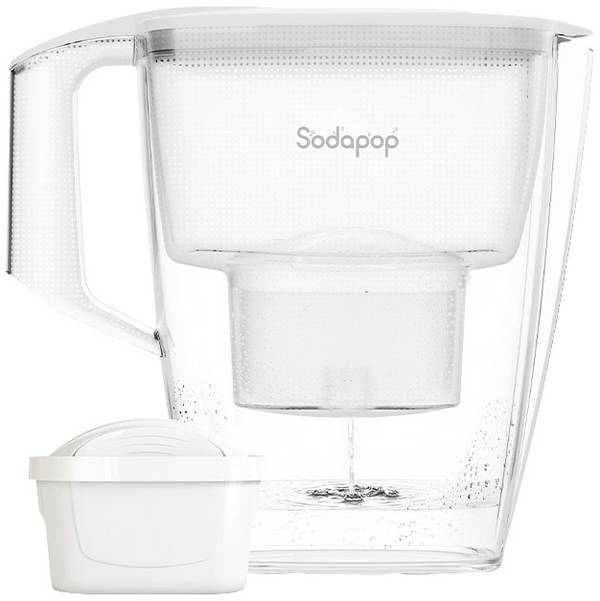Sodapop  10029101 vodní filtr 3 l bílá, transparentní