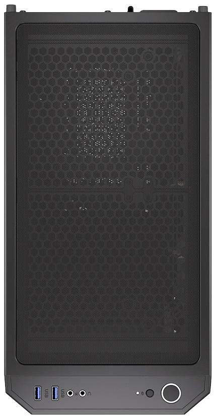 endorfy Signum 300 Solid midi tower PC skříň černá 1 předinstalovaný ventilátor, prachový filtr-7