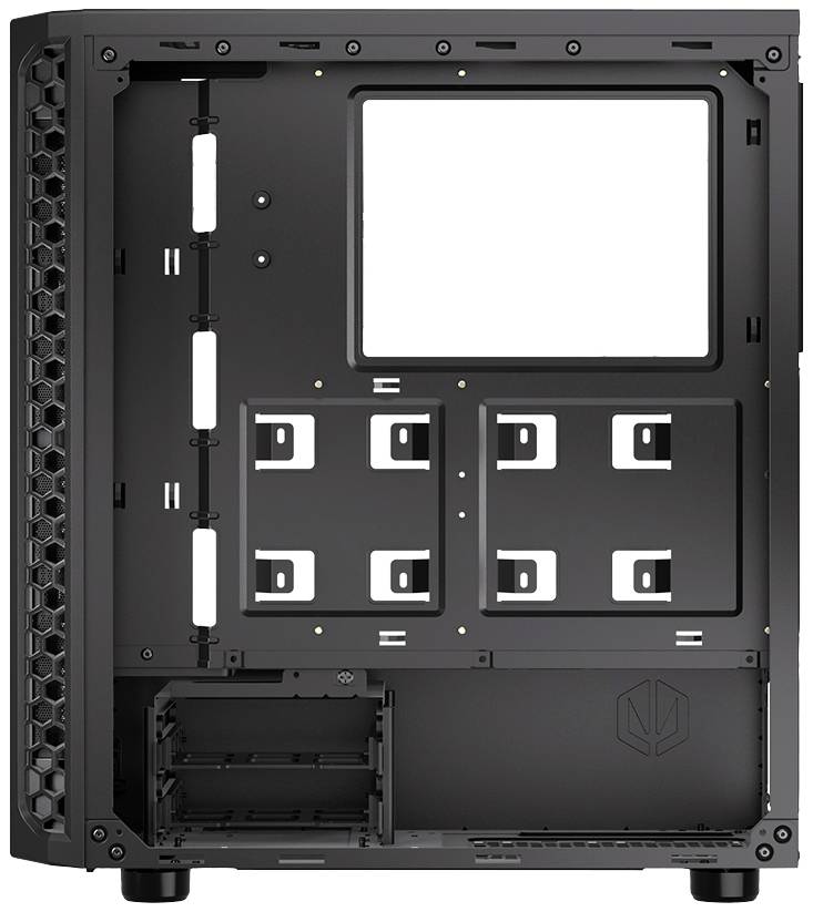 endorfy Signum 300 Solid midi tower PC skříň černá 1 předinstalovaný ventilátor, prachový filtr-17