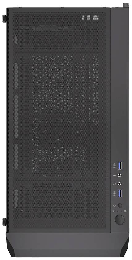 endorfy Regnum 400 ARGB midi tower PC skříň černá 4 předinstalované LED ventilátory, boční okno, prachový filtr-12