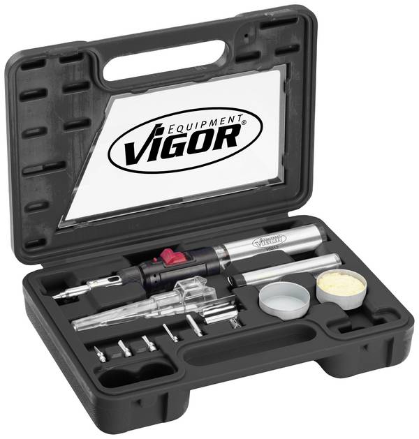 Vigor V5512 sada plynové páječky 1300 °C   1 sada