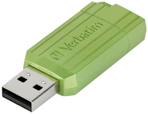 Verbatim USB DRIVE 2.0 PINSTRIPE USB flash disk  32 GB Eukalyptus, zelená 49958 USB 2.0
