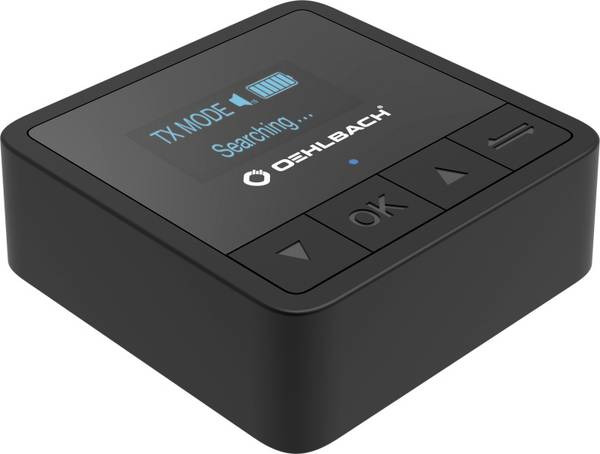 Oehlbach BTR Innovation 5.2 hudební vysílač/přijímač Bluetooth®  Bluetooth verze: 5.2  integrovaný akumulátor