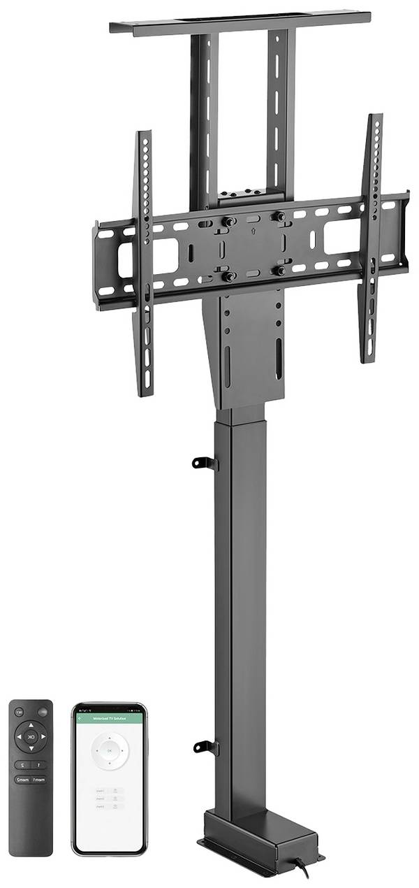My Wall HP63-1L Výsuvný držák televizoru 94,0 cm (37") - 165,1 cm (65") nastavitelná výška, motorizovaný, s pohonem, stojan, ovládaný aplikací s dálkovým ovladačem