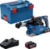 Bosch Professional GBH 18V-22 SDS plus-aku vrtací kladivo 18 V 4 Ah Li-Ion vč. 2x aku, vč. nabíječky, kufřík