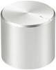 TRU COMPONENTS TC-11613860 otočný knoflík s označením stříbrná (Ø x v) 15 mm x 13 mm hliník, plast 1 ks