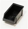 raaco 109314 otevřený skladovací box, 4-280, (š x v x h) 125 x 101 x 228 mm, černá, 1 ks