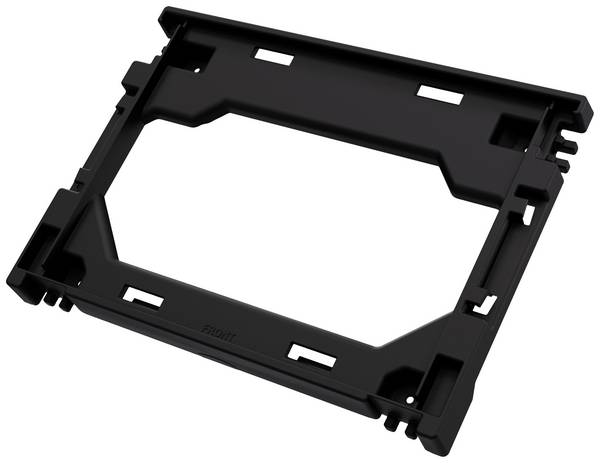 raaco 147224 Spojovací deska pro kufr na nářadí, CarryMore, (š x v x h) 393 x 33 x 288 mm, černá, 1 ks