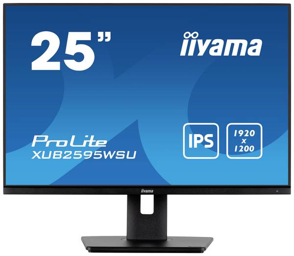 Iiyama Prolite XUB2595WSU-B5 LED monitor 63.5 cm (25 palec)1920 x 1200 Pixel, 16:10, 4 ms, VA LED