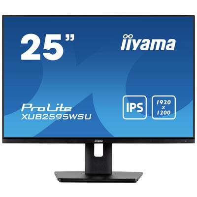 Obrázek 25palcového monitoru značky iiyama s IPS displejem, rozlišením 1920x1200 a modelem ProLite XUB2595WSU.