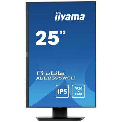 25palcový monitor iiyama, model ProLite XUB2595WSU, s IPS panelem a rozlišením 1920 x 1200 pixelů.