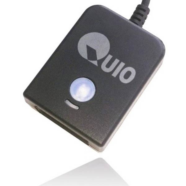 QUIO QU-R-237 Skener QR kódů  1D, 2D LED černá vestavný RS232, USB