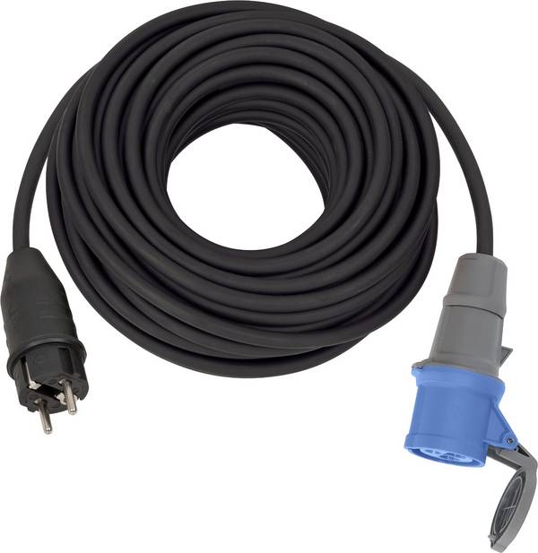 Brennenstuhl 1132910100 napájecí prodlužovací kabel, černá, 25 m, vodotěsné