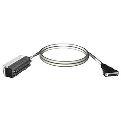 Delší počítačový kabel s plochým konektorem na jednom konci a vícepólovým konektorem na straně druhé, typicky používaný pro multimédiové připojení.