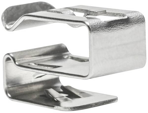 HellermannTyton MSC2LP-SS304-ML kabelová spona zástrčný 151-01699 Průměr kabelového svazku (rozsah) 4.1 do 7.0 mm   ocelová 1 ks