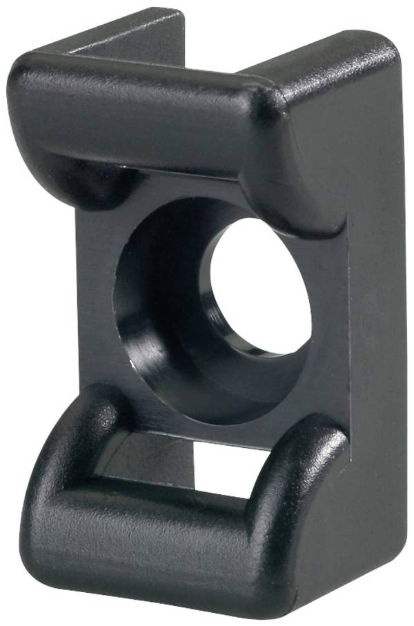 HellermannTyton KR6G5-PA66-BK (100) úchytka šroubovací 151-24600 černá 100 ks