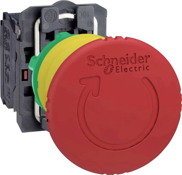 Schneider Electric XB5AS84462, XB5AS84462 hřibové tlačítko, 1 rozpínací kontakt, 1 ks