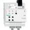 Žaluziový aktor KNX značky Schneider Electric s manuálním ovládáním, model REG-K/2x/10, určený pro řízení žaluzií.