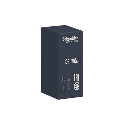 Obdélníkové černé zařízení od společnosti Schneider Electric s certifikačními logy na straně. Nejsou na něm viditelné žádné vnější konektory.
