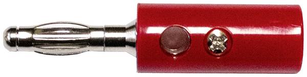Mueller Electric BU-00249-2 banánkový konektor červená  Délka: 42.672 mm 1 ks