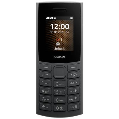 Nokia 105 4G Edition 2023 mobilní telefon Dual SIM uhlová UPOZORNĚNÍí: mobilní telefony neobsahují CZ/SK menu