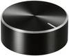 TRU COMPONENTS TC-11696472 otočný knoflík s označením černá (Ø x v) 25 mm x 10 mm hliník, plast 1 ks
