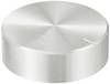TRU COMPONENTS TC-11696512 otočný knoflík s označením stříbrná (Ø x v) 40 mm x 13 mm hliník, plast 1 ks