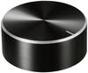 TRU COMPONENTS TC-11696532 otočný knoflík s označením černá (Ø x v) 48 mm x 19 mm hliník, plast 1 ks