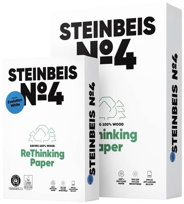 STEINBEIS No. 4 99900644   univerzální kopírovací papír A4 80 g/m² 500 listů bílá
