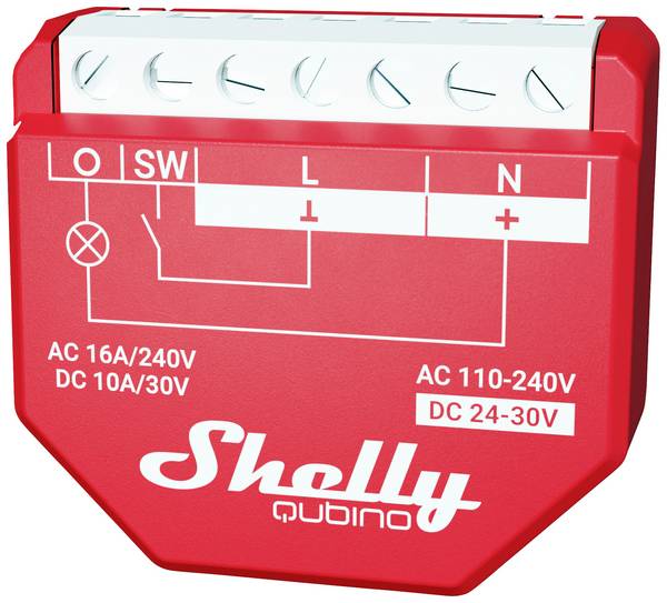 Shelly Shelly Qubino Wave 1PM  spínač pohonu  Z-Wave, Z-Wave+