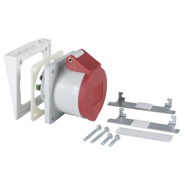 Schneider Electric 5960100 5960100 CEE zásuvka na stěnu, 1 ks